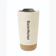 Valo Ceramic Tumbler, 16 Oz. Cork-Wrapped Travel Cup — view 4