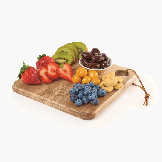 La Cuisine™ Acacia Wood Cheese & Fruit Board — view 2