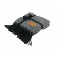 Everlasting Throw Blanket with Faux Leather Patch — view 6