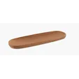 La Cuisine™ Oval Acacia Wood Tray