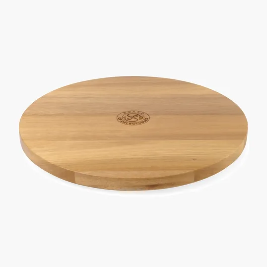 La Cuisine™ Acacia Wood Lazy Susan Revolving Tray — view 2