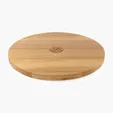 La Cuisine™ Acacia Wood Lazy Susan Revolving Tray — view 2