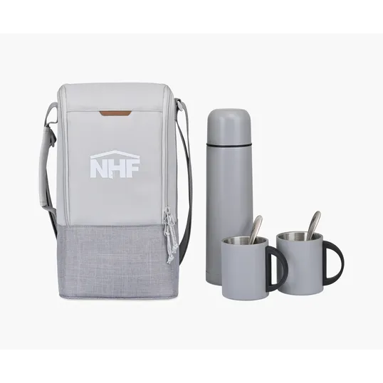 Parkview Recycled rPET Insulated Coffee-to-Go Carry Tote — view 2