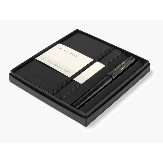 Moleskine® Pocket Notebook and Kaweco Pen Gift Set