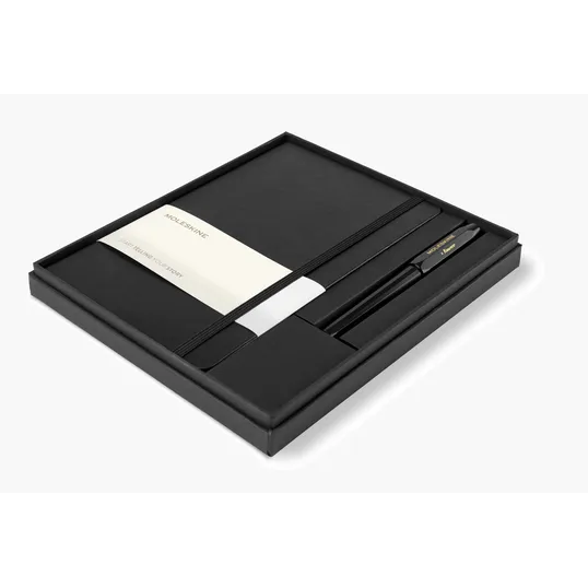 Moleskine® Large Notebook and Kaweco Pen Gift Set