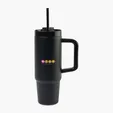 Adrian 30 oz. Travel Tumbler with Straw — view 2