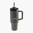 Adrian 40 oz. Travel Tumbler with Straw — view 4