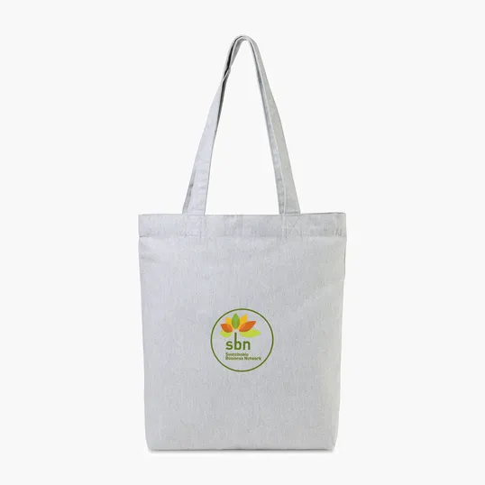 Recycled Cotton Gusset Bottom Tote - AWARE™ — view 4