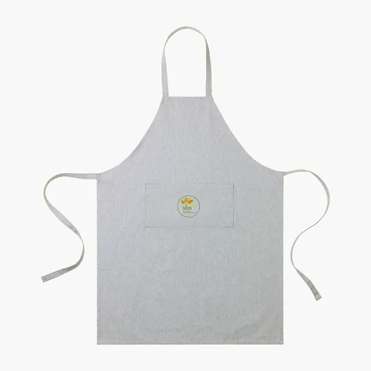 Recycled Cotton Bib Front Apron, AWARE™ — view 6