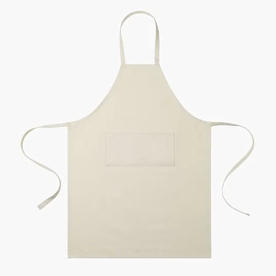 Recycled Cotton Bib Front Apron, AWARE™ — view 3