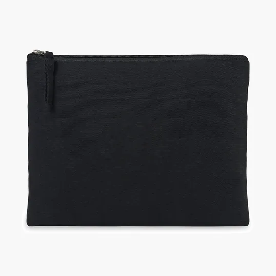 Recycled Cotton Zippered Pouch with AWARE™ Tracker
