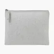 Recycled Cotton Zippered Pouch with AWARE™ Tracker — view 2