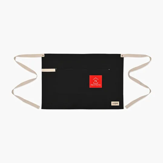 La Cuisine™ Recycled Cotton Bistro Apron with AWARE™ — view 4