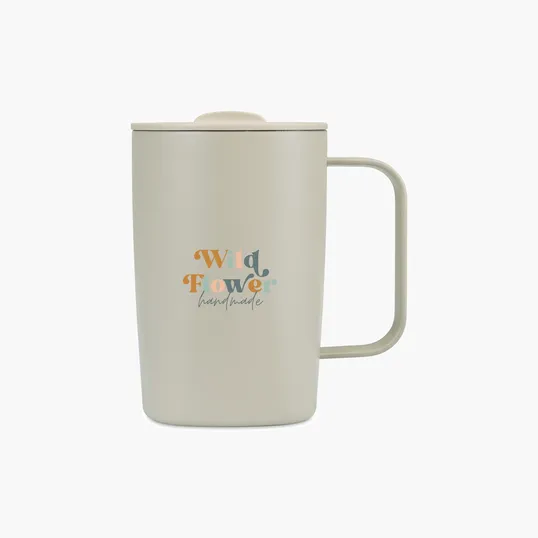 Aviana™ Rowan Recycled Stainless Steel Mug, 15 Oz. — view 7