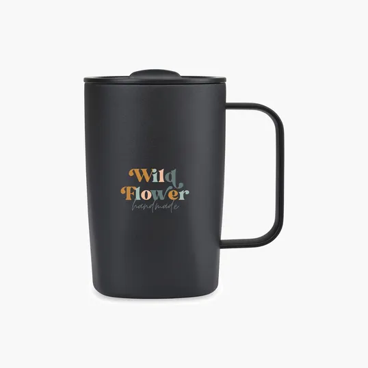 Aviana™ Rowan Recycled Stainless Steel Mug, 15 Oz. — view 5