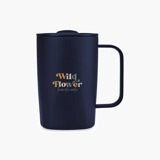Aviana™ Rowan Recycled Stainless Steel Mug, 15 Oz. — view 10