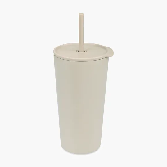 Aviana™ Rowan Recycled Straw Tumbler, 17 oz. — view 3