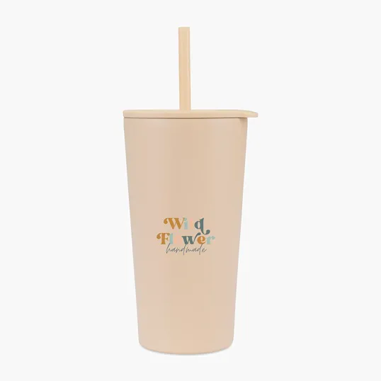 Aviana™ Rowan Recycled Straw Tumbler, 17 oz. — view 8