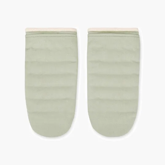 La Cuisine™ Recycled Cotton Oven Mitt Set — view 2