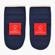 La Cuisine™ Recycled Cotton Oven Mitt Set — view 6