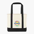 Large Canvas Tote with Front Pocket — view 6