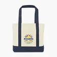 Large Canvas Tote with Front Pocket — view 10