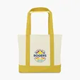 Large Canvas Tote with Front Pocket — view 9
