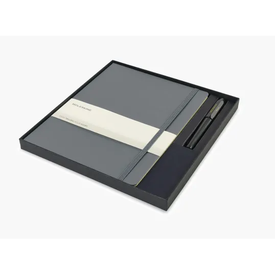 Moleskine® X-Large Notebook and Kaweco Pen Gift Set — view 2