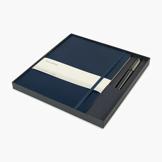 Moleskine® X-Large Notebook and Kaweco Pen Gift Set — view 6