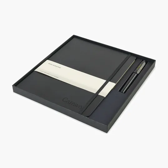 Moleskine® X-Large Notebook and Kaweco Pen Gift Set — view 4