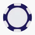 Ahead 2-Sided Poker Chip Ball Marker — view 3