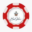 Ahead Poker Chip with Ball Marker — view 8