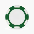 Ahead Poker Chip with Ball Marker — view 2