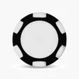 Ahead Poker Chip with Ball Marker — view 4