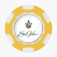 Ahead Poker Chip with Ball Marker — view 10