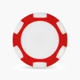 Ahead Poker Chip with Ball Marker — view 3