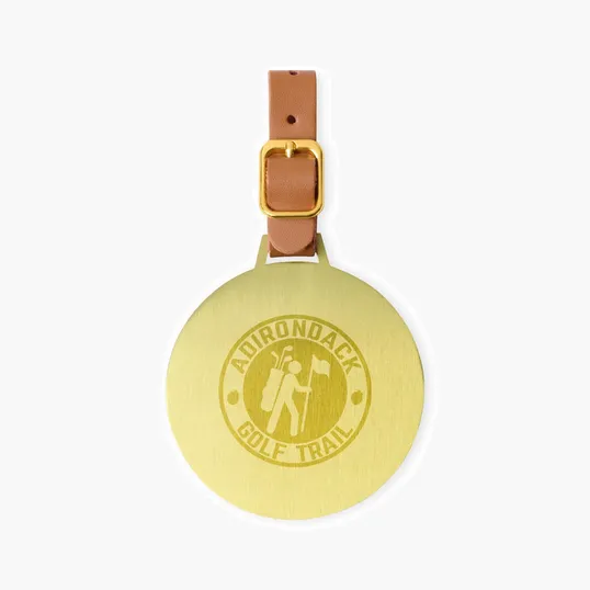 Ahead Large Round Golf Bag Tag — view 4