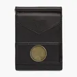 Ahead Folding Leather Wallet with Ball Marker