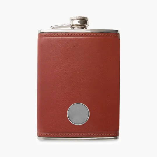 Ahead Leather Flask — view 2