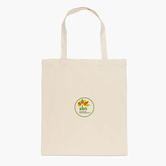 Impact AWARE™ Recycled Cotton Tote with Bottom, 145g — view 3