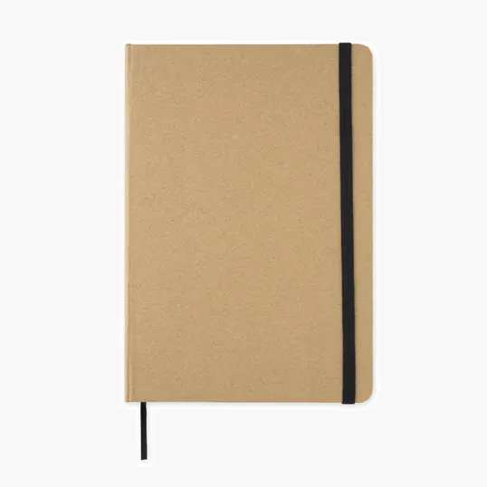 XD Connects A5 Kraft Notebook with Recycled Paper