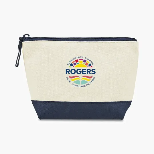Canvas Zippered Pouch — view 10