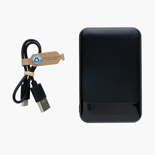Recycled Plastic 5,000 mAh Powerbank