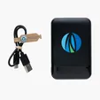 Recycled Plastic 5,000 mAh Powerbank — view 2