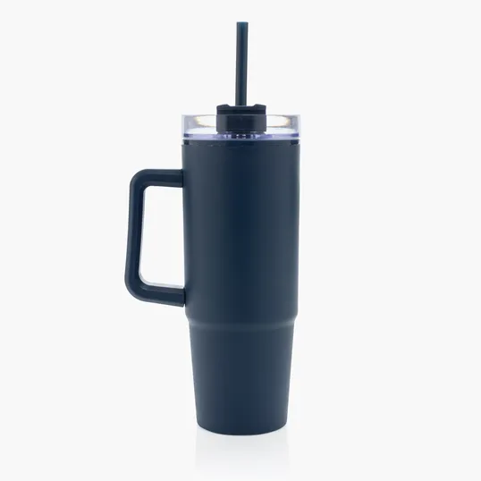 XD Connects Tana Double Wall Plastic Tumbler with Handle, 900ml — view 3