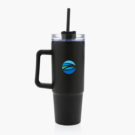 XD Connects Tana Double Wall Plastic Tumbler with Handle, 900ml — view 4