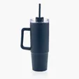 XD Connects Tana Double Wall Plastic Tumbler with Handle, 900ml — view 3
