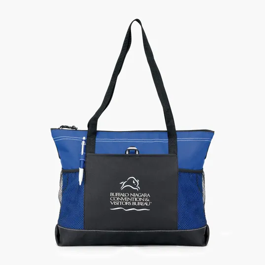Select Zippered Tote, 600D Polyester — view 9