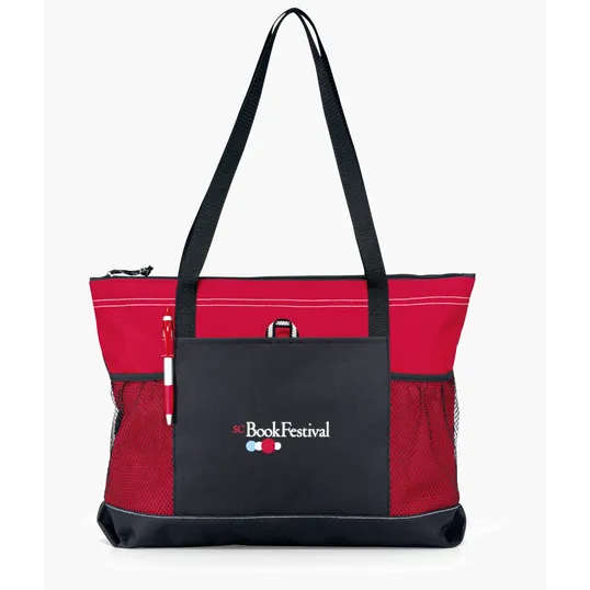 Select Zippered Tote, 600D Polyester — view 10