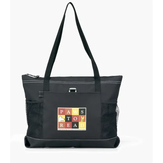 Select Zippered Tote, 600D Polyester — view 8